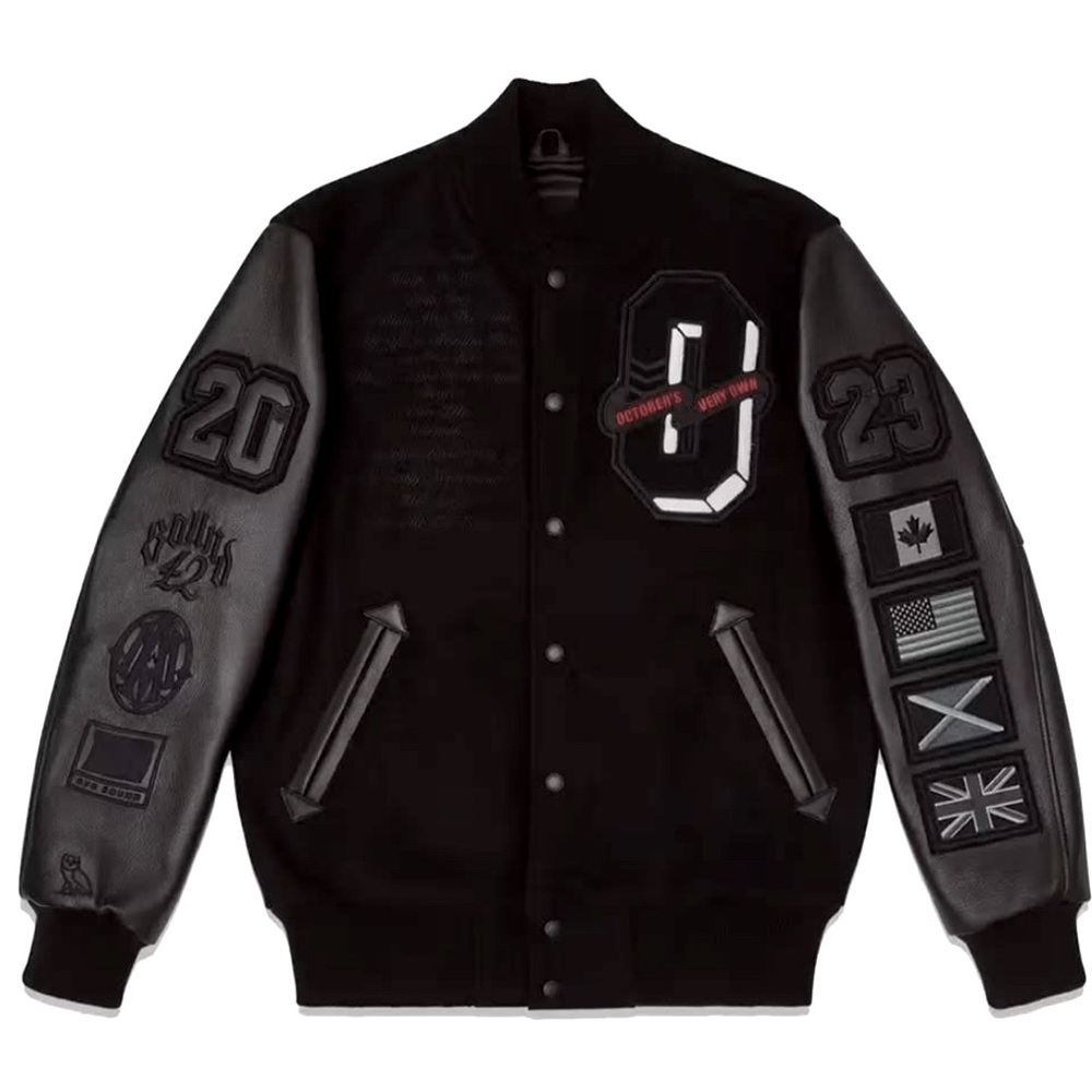 OVO NWT “For All The Dogs” Varsity Jacket NWT and POP